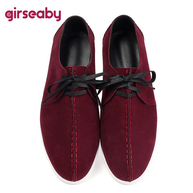 Women'S Shoes Extended Sizes - 기르세이비 레트로 남성용 유니섹스 플랫 라운드