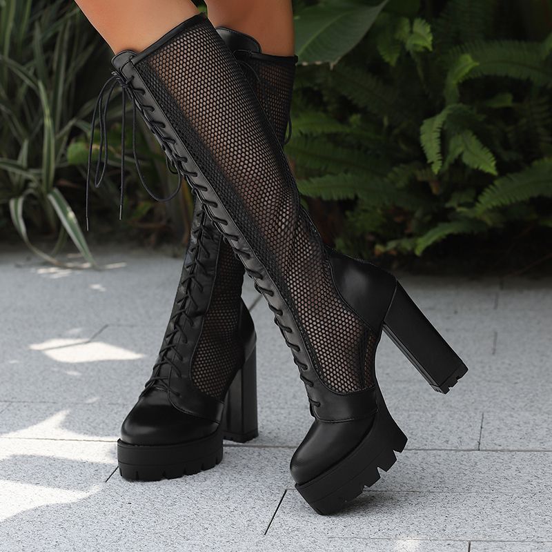Knee High Boots Women - 오르차 리사 섹시 여성 니하이 부츠