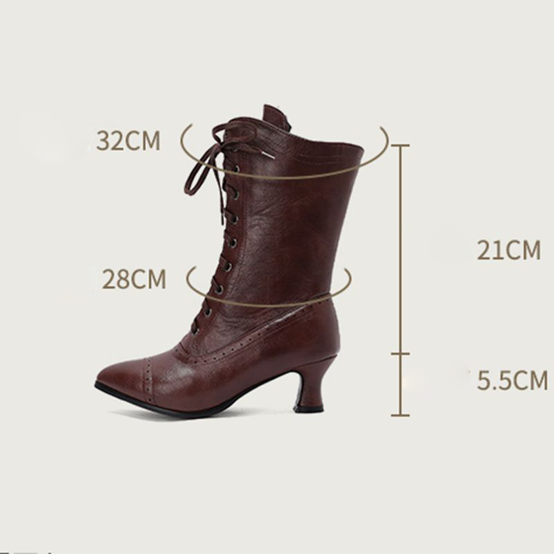 Girseaby 패션 신발 2025 레트로 여성 미드  - Women'S Shoes Extended Sizes 리뷰 및 가격