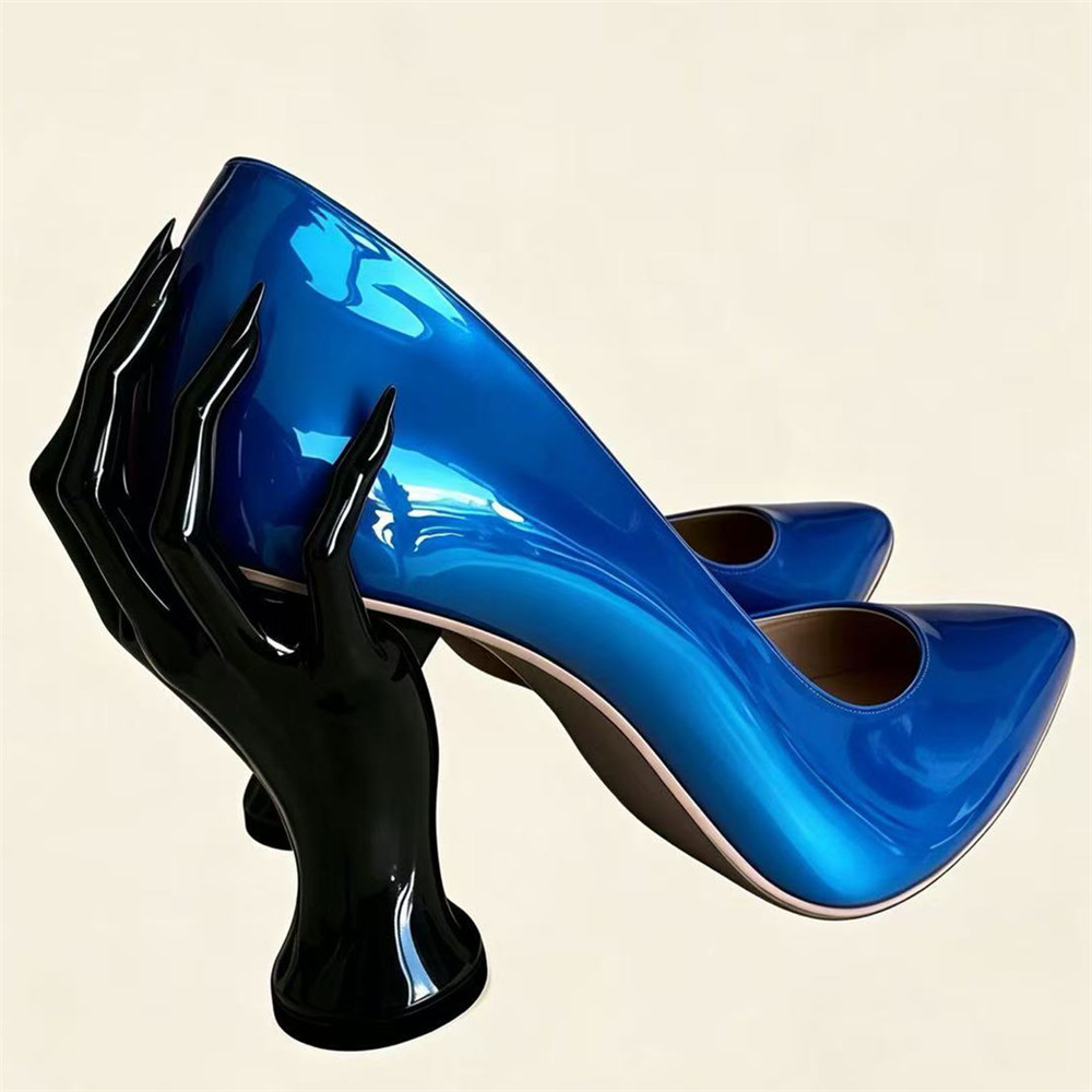 2026 신상 여성 레드 에나멜 가죽 펌프스 포인티드  - Women'S Shoes Hands Free 리뷰 및 가격