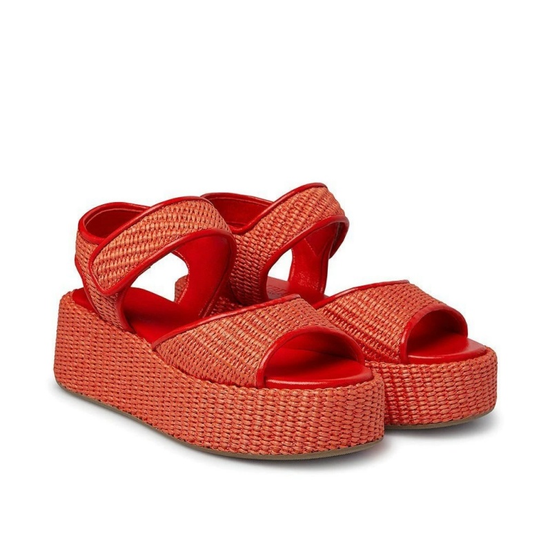 여성을위한 대마 짠 두꺼운 밑창 샌들 정밀 절단 및 손 - Women'S Shoes Hands Free 리뷰 및 가격