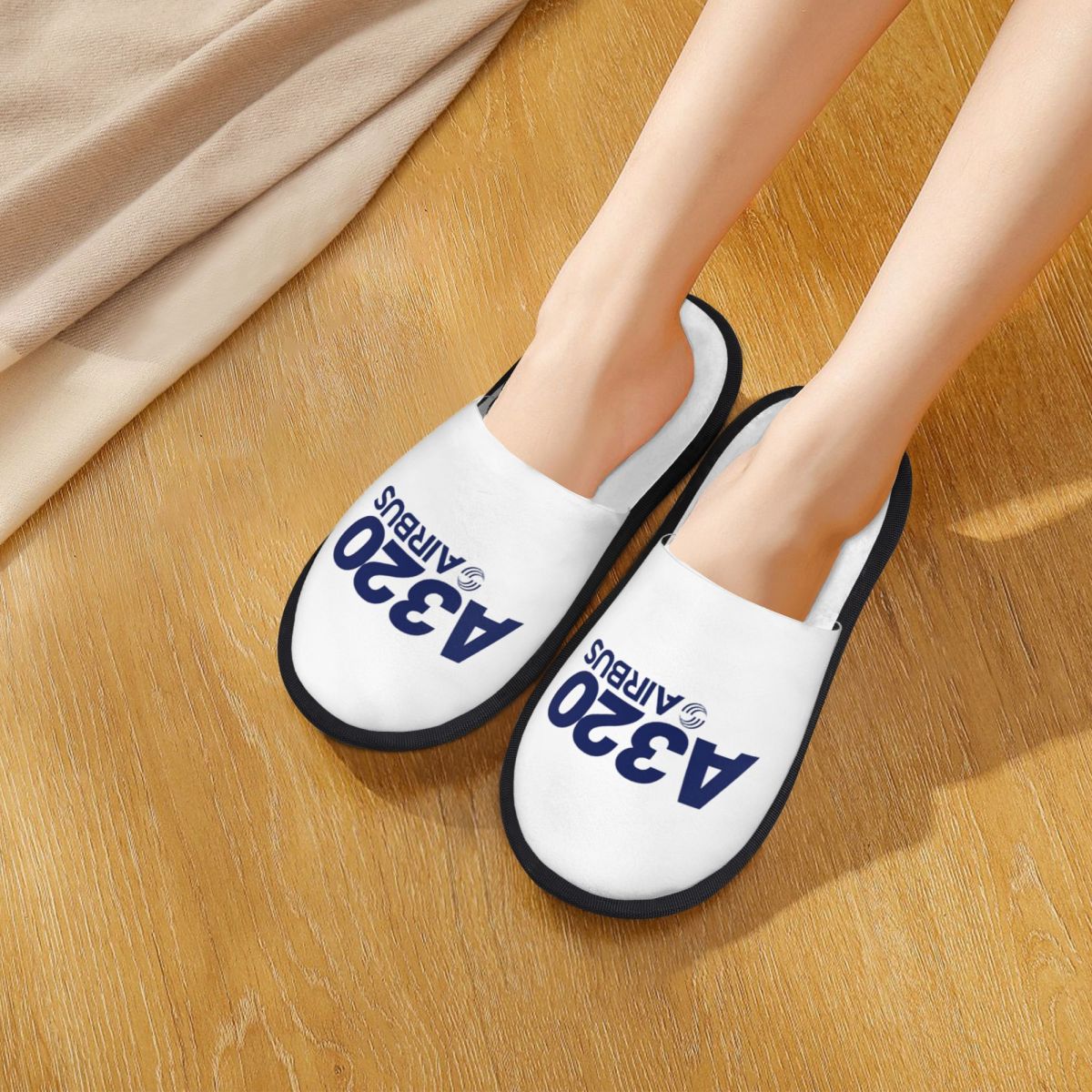 맞춤형 에어버스 A320 로고 슬리퍼 메모리 폼 따뜻하 - Women Shoes Logo 리뷰 및 가격