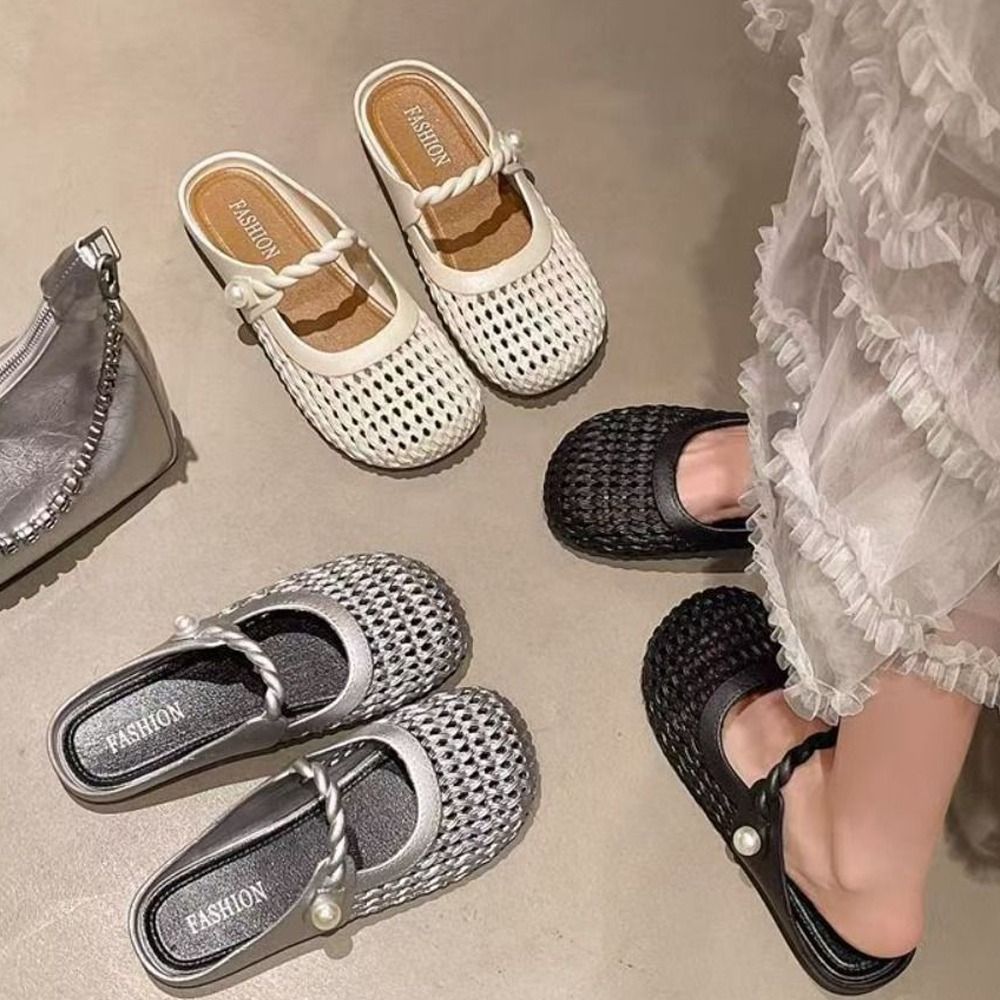 통기성 좋은 바오토우 하프 슬리퍼, 속이 비어있는 올매 - Women'S Shoes Hands Free 리뷰 및 가격
