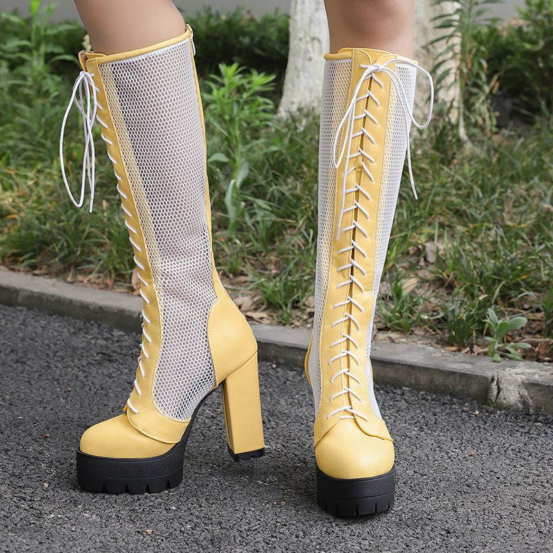 오르차 리사 섹시 여성 니하이 부츠 라운드 토 12cm - Knee High Boots Women 리뷰 및 가격