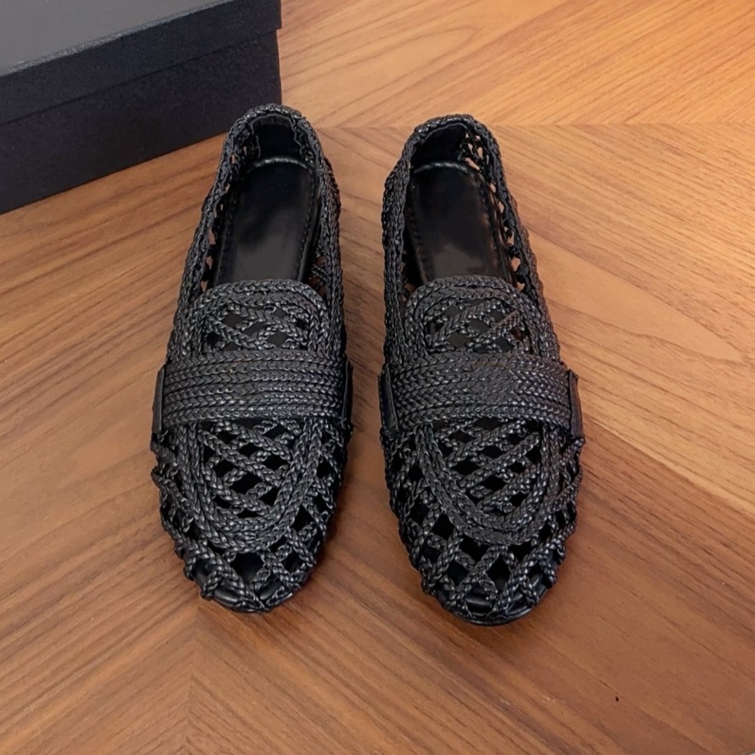 명품 브랜드 여성 슬립온 수제 직조 신발 출퇴근용 신발 - Women'S Shoes Hands Free 리뷰 및 가격