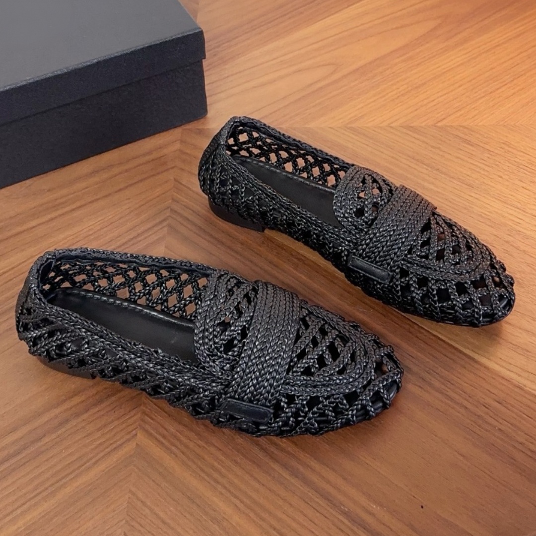 명품 브랜드 여성 슬립온 수제 직조 신발 출퇴근용 신발 - Women'S Shoes Hands Free 리뷰 및 가격