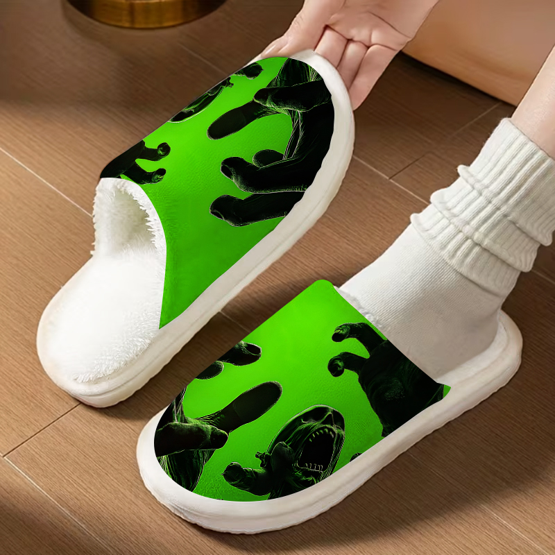 그린 좀비 핸즈 럭셔리 플러시 슬리퍼 남녀 겨울용 따뜻 - Women'S Shoes Hands Free 리뷰 및 가격
