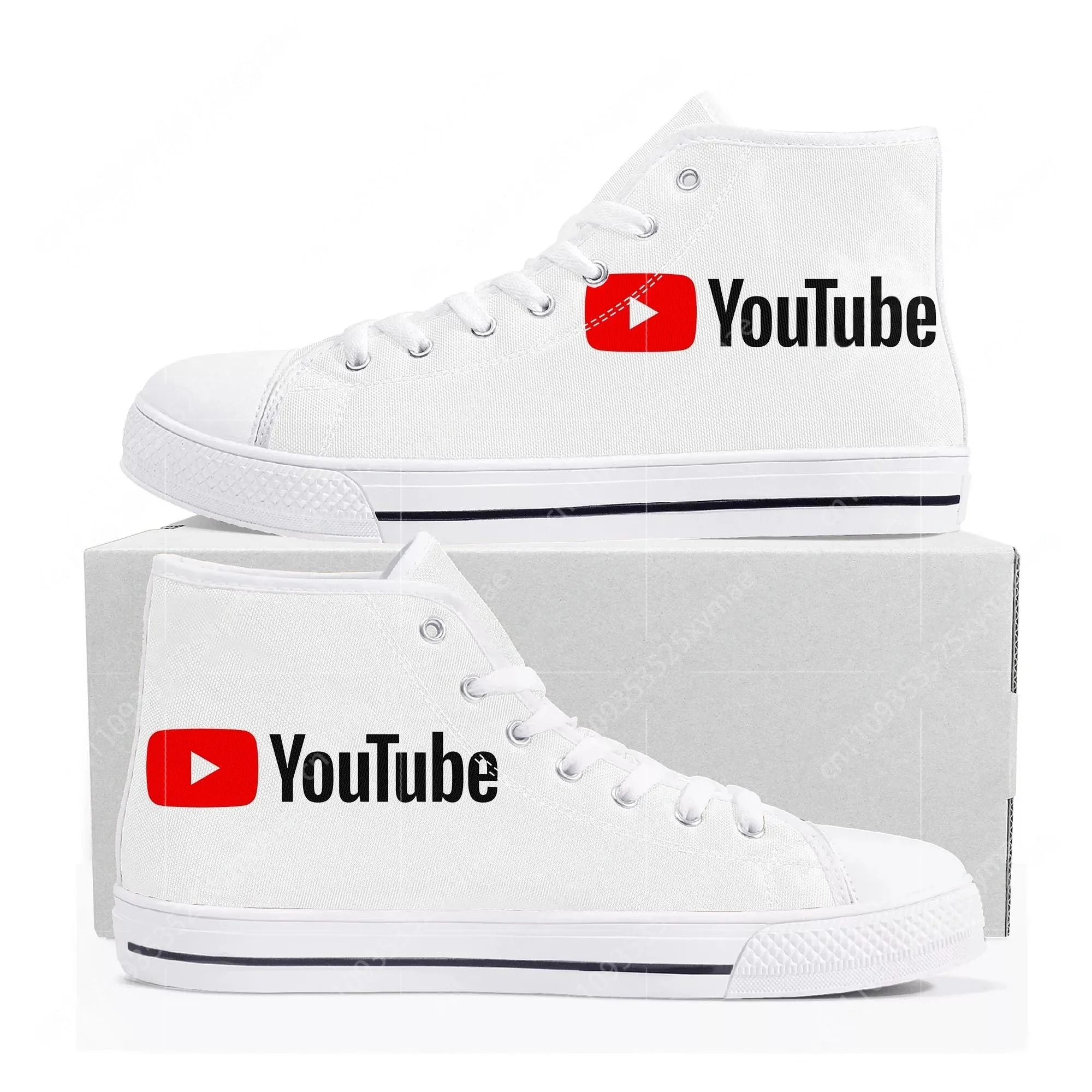 유튜브 로고 디자인 하이탑 고품질 스니커즈 남성 여성  - Women Shoes Logo 리뷰 및 가격