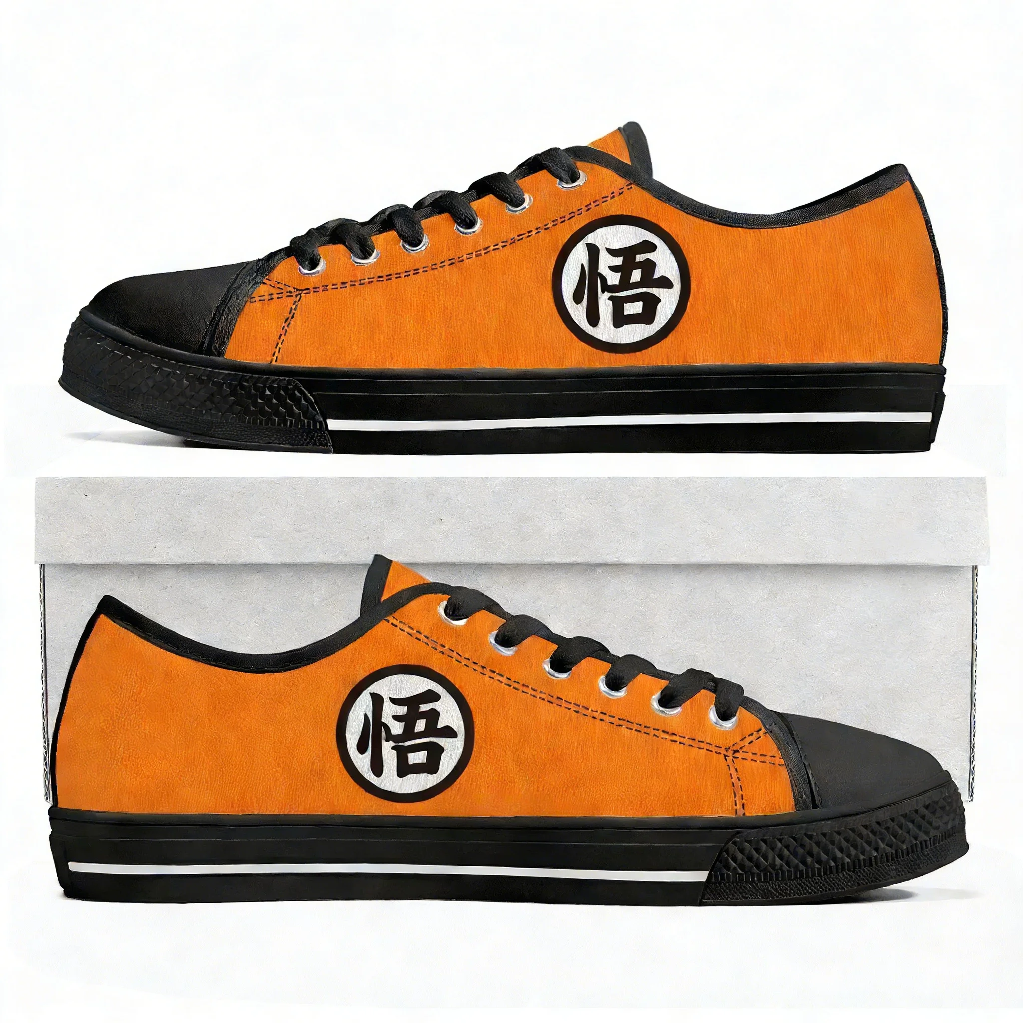 핫 드래곤 마스터 고쿠 로고 로우 탑 스니커즈 애니메이 - Women Shoes Logo 리뷰 및 가격